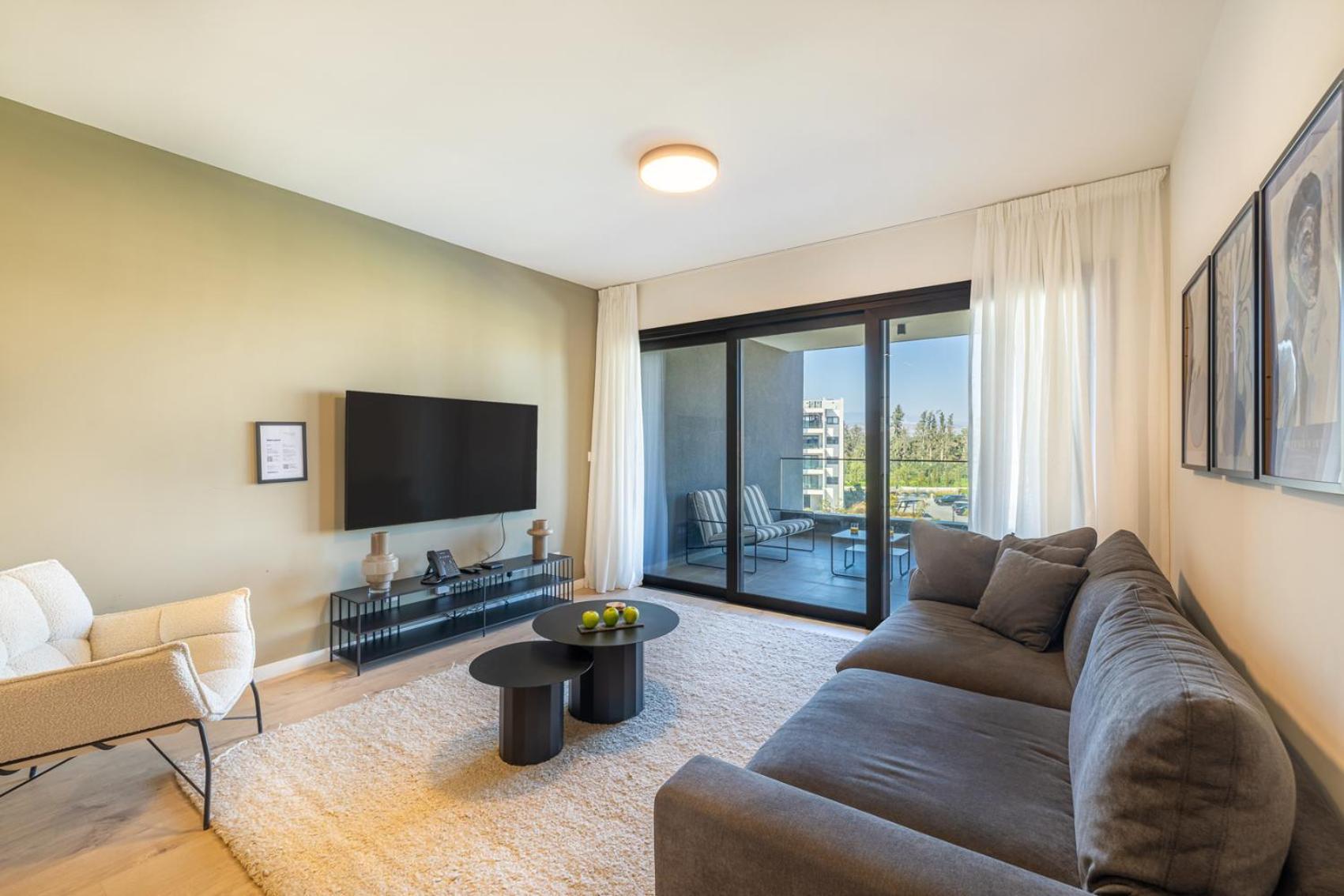 Two-Bedroom Apartment with Balcony